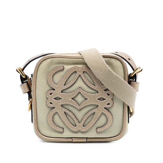 Mini Canvas Anagram Crossbody - Image 1