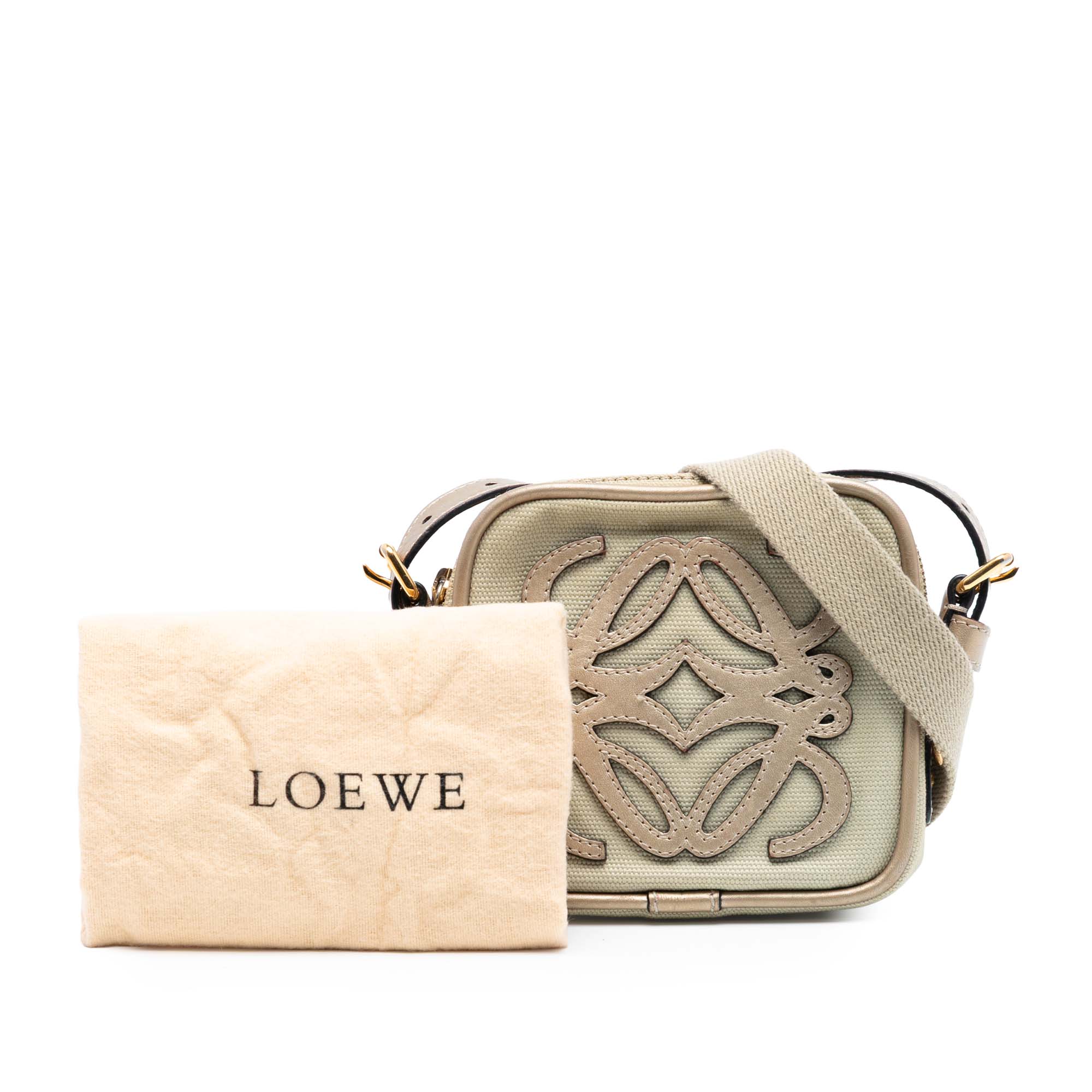 Mini Canvas Anagram Crossbody - Image 8
