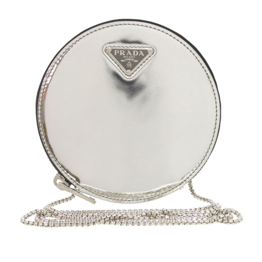 Spazzolato Round Chain Coin Crossbody - Image 1