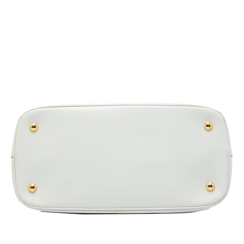 Medium Spazzolato Leather Open Promenade Satchel - Image 3