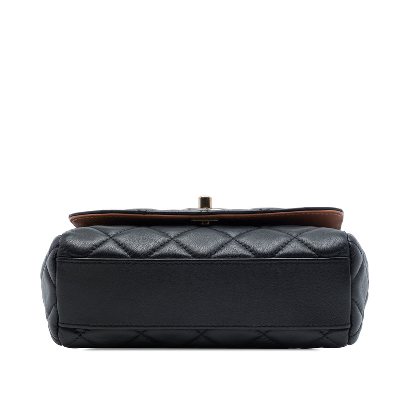 Small Quilted Lambskin Cocovado Ribbon Chain Flap - Image 3