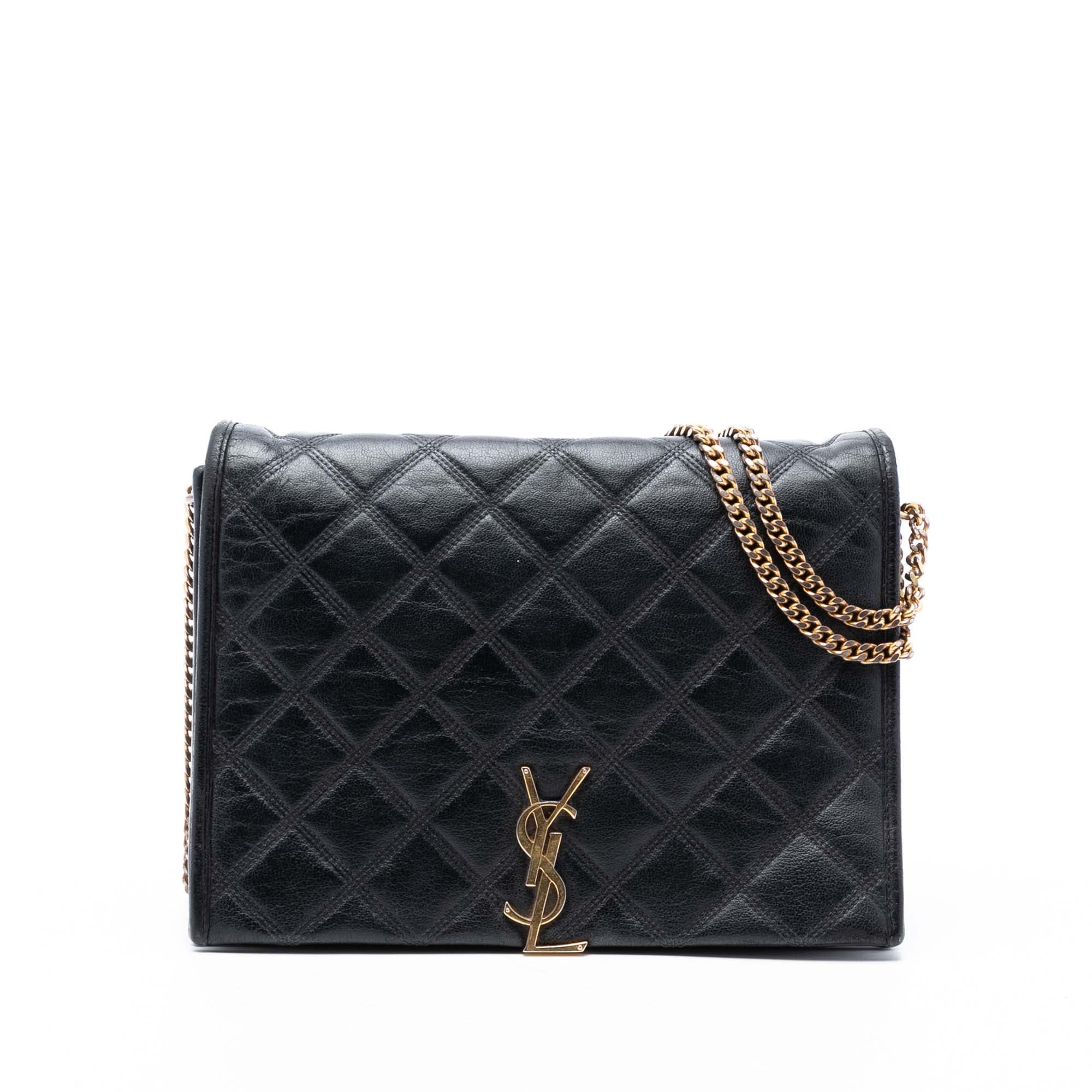 Small Quilted Lambskin Becky Chain Shoulder Bag - Image 1