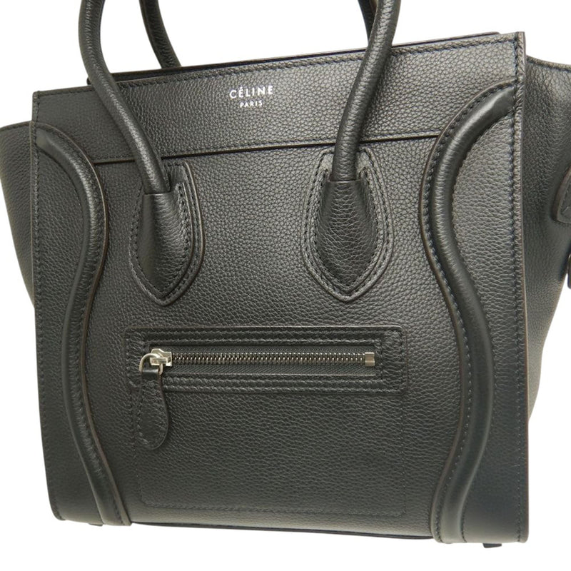Micro Calfskin Luggage Tote - Image 12