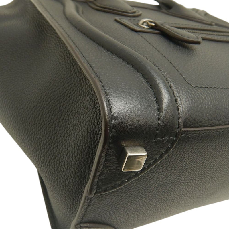 Micro Calfskin Luggage Tote - Image 15