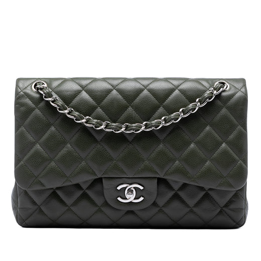 Jumbo Classic Caviar Double Flap - Image 1