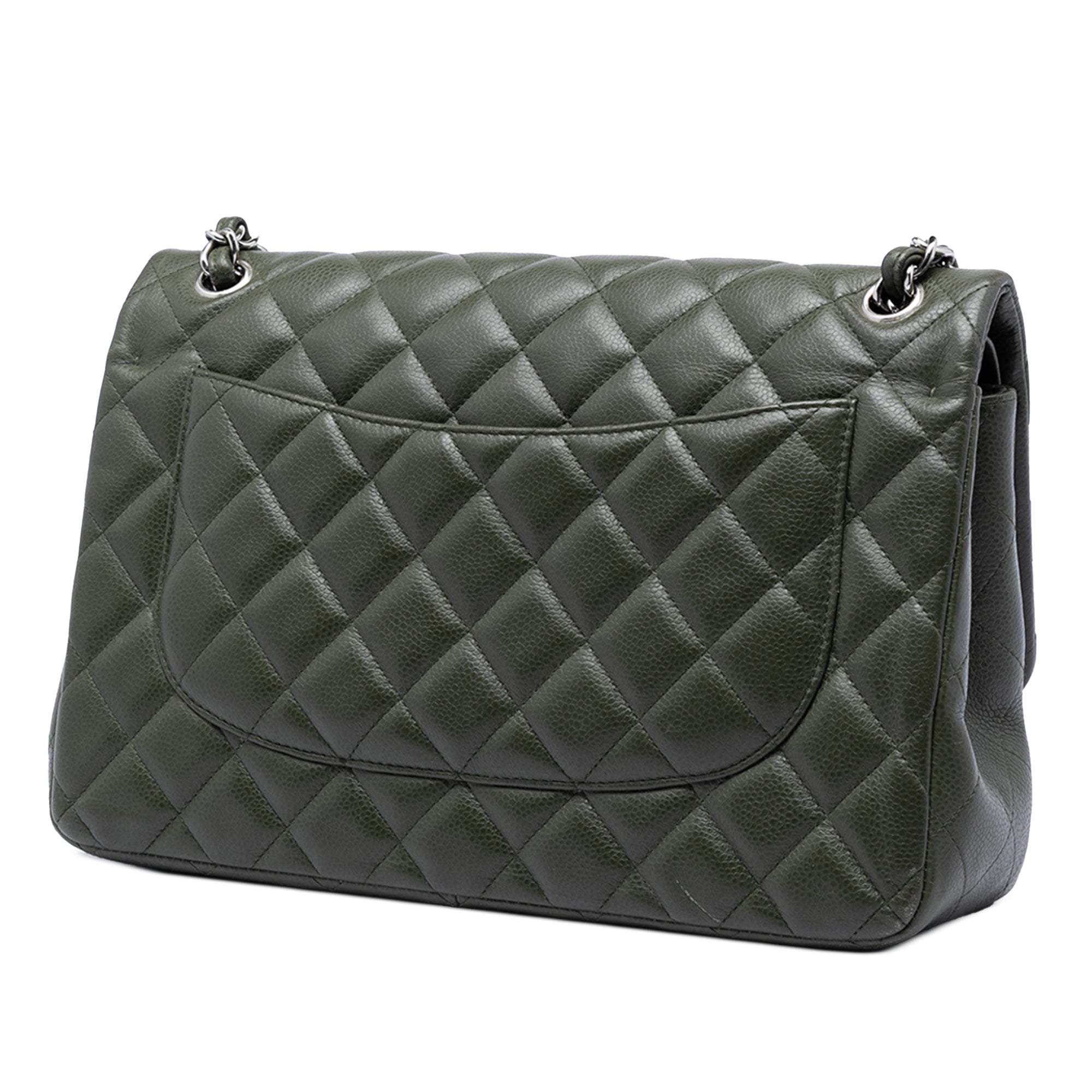 Jumbo Classic Caviar Double Flap - Image 2