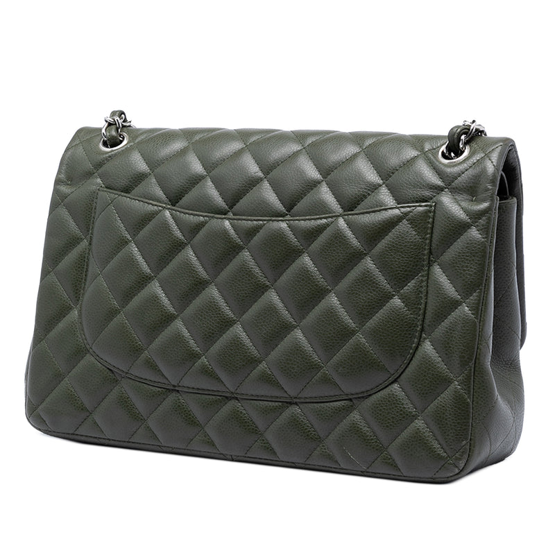 Jumbo Classic Caviar Double Flap - Image 2