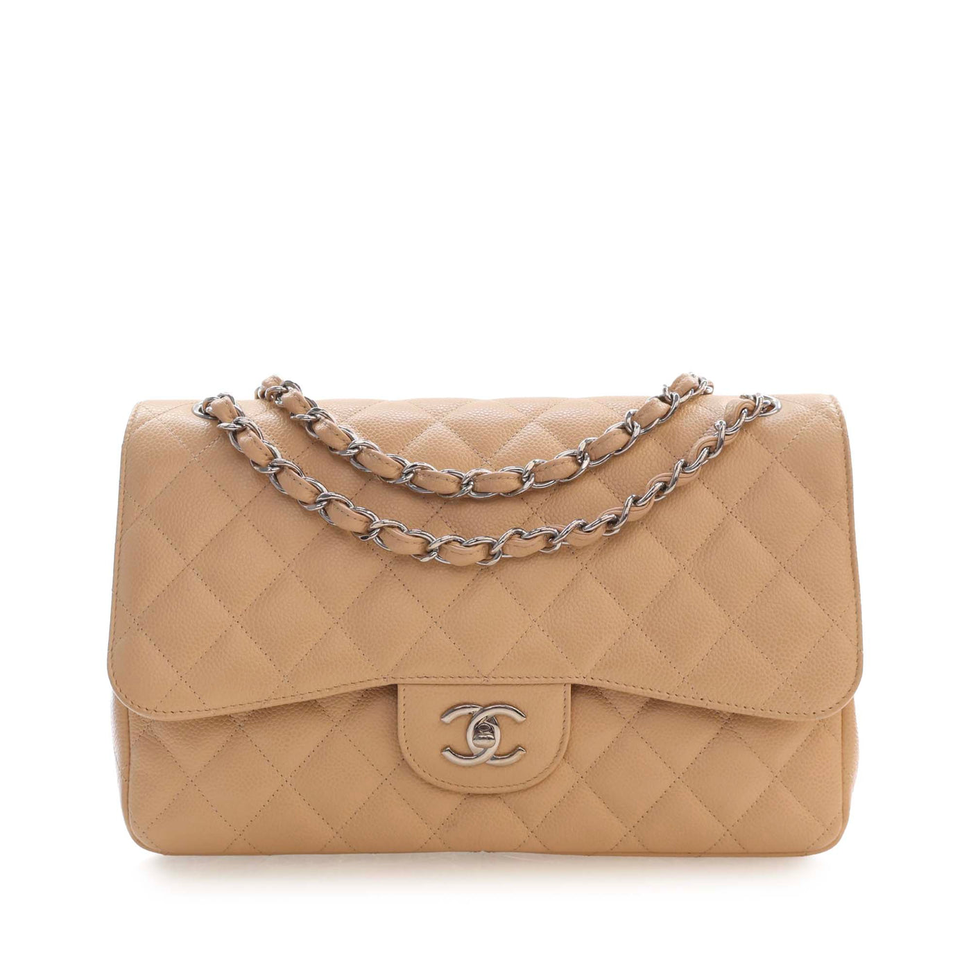 Jumbo Classic Caviar Double Flap - Image 1