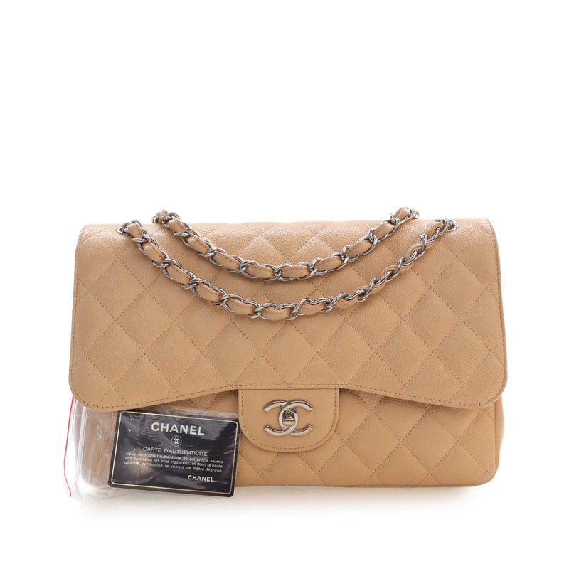 Jumbo Classic Caviar Double Flap - Image 15