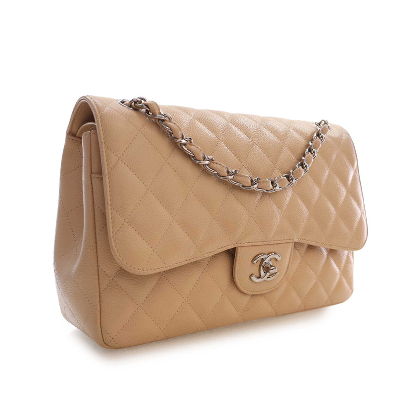 Jumbo Classic Caviar Double Flap - Image 2