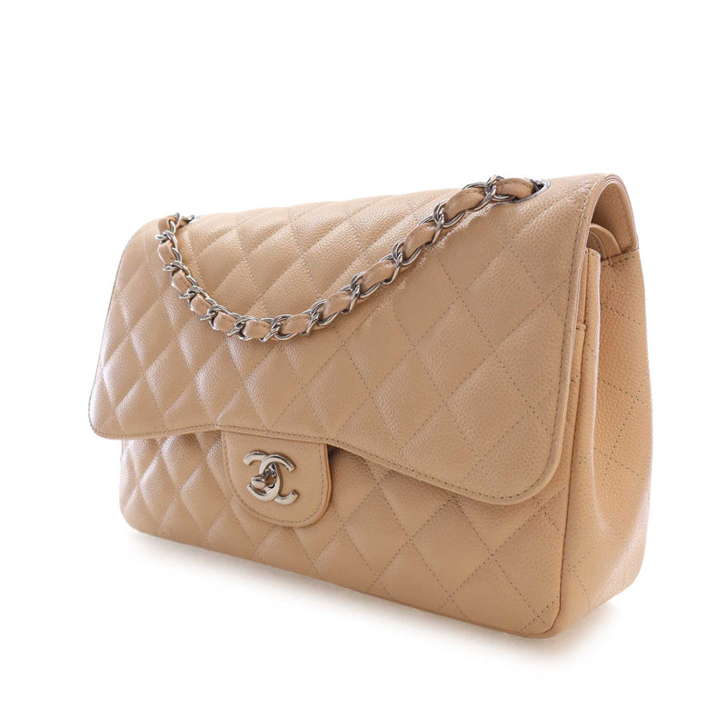 Jumbo Classic Caviar Double Flap - Image 3