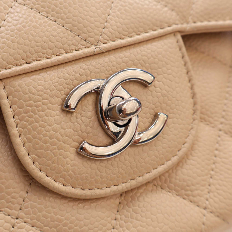 Jumbo Classic Caviar Double Flap - Image 8