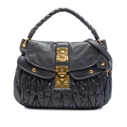 Matelasse Nappa Coffer Satchel - Image 1