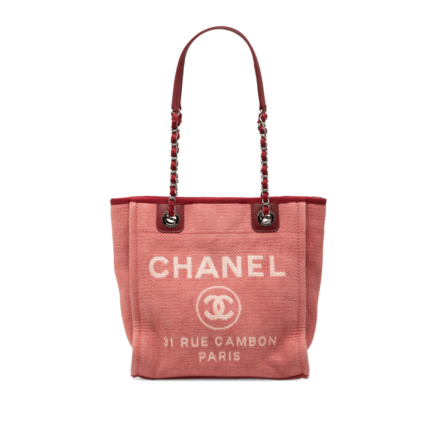 Mini Canvas Deauville Tote - Image 1