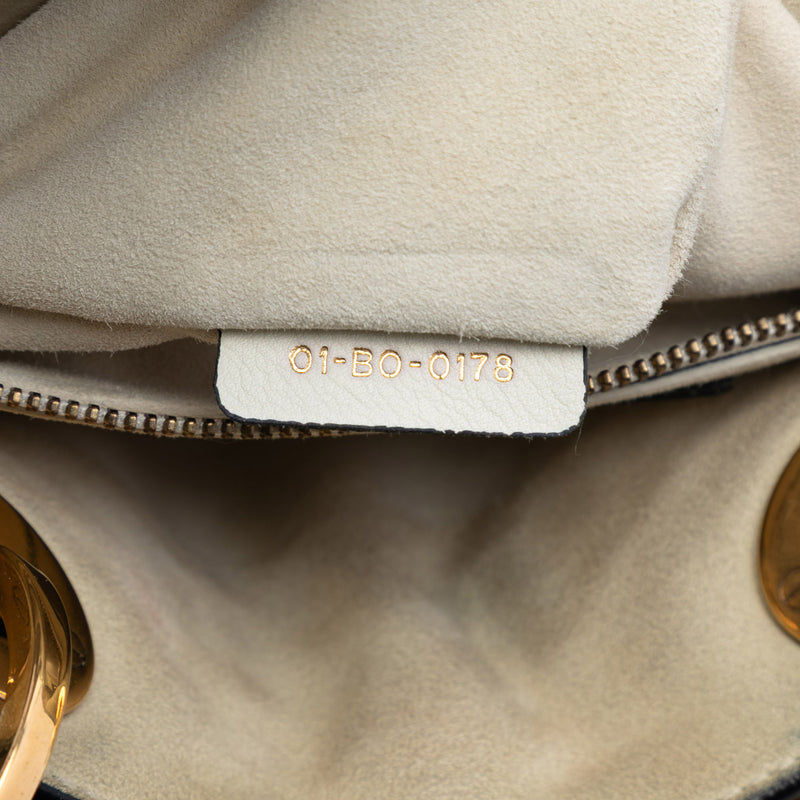 Medium Lambskin Cannage Studded Supple Lady Dior - Image 5