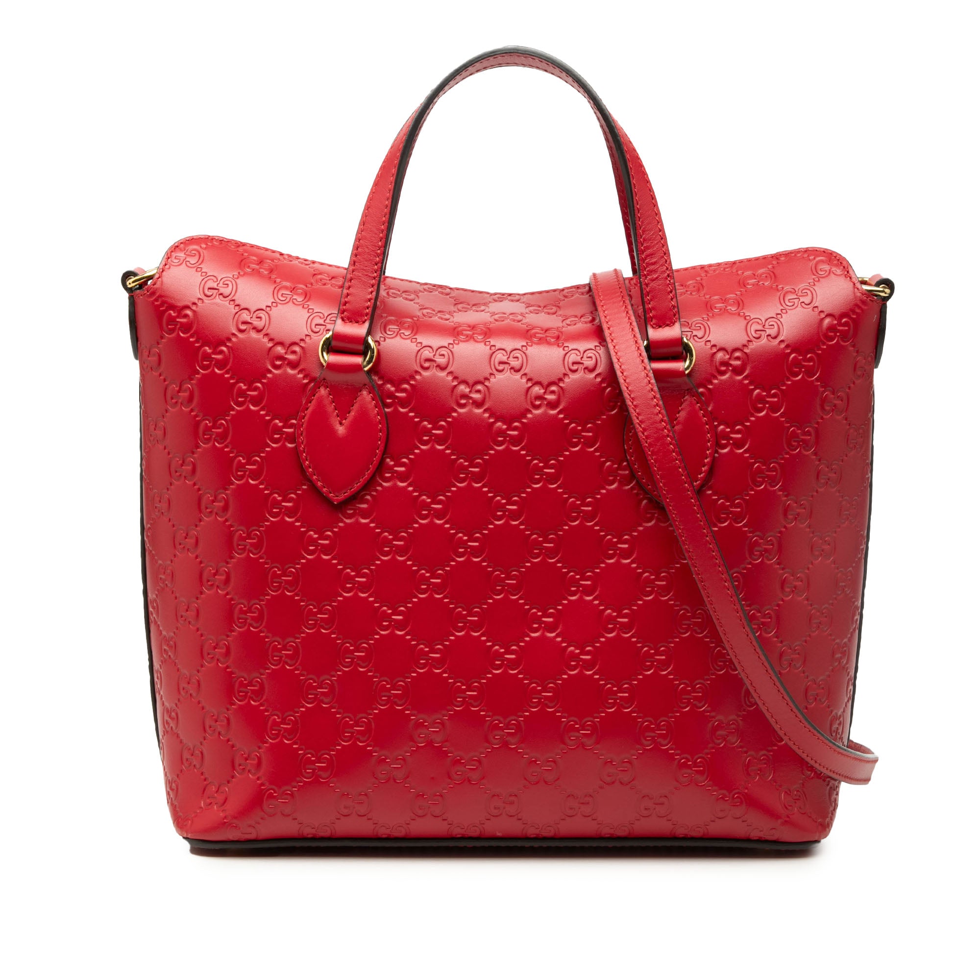 Guccissima Linea A Fold Over Satchel - Image 1