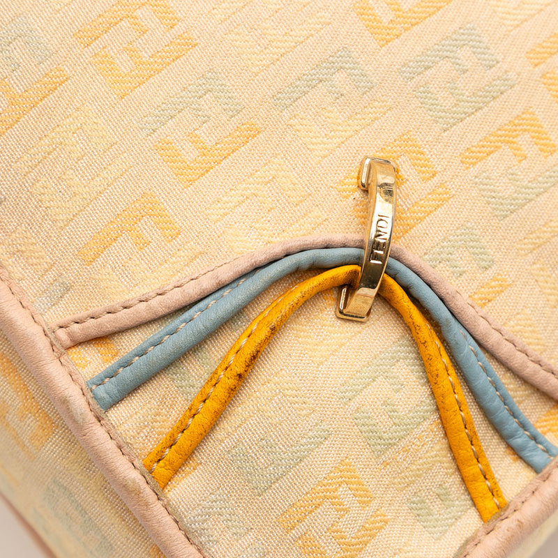 Zucchino Canvas F Charm Crossbody - Image 10