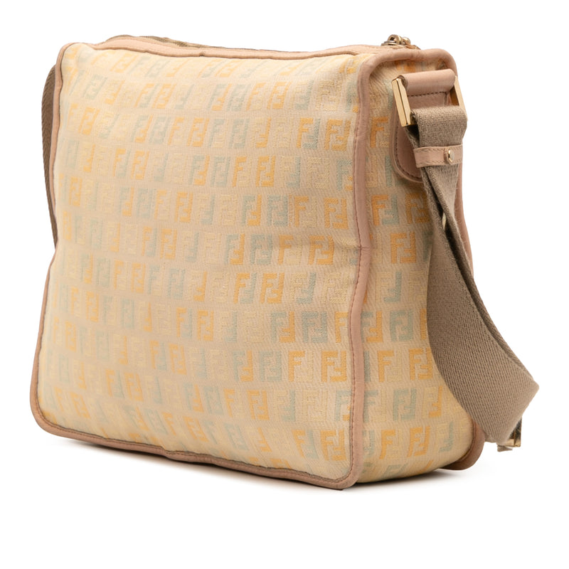 Zucchino Canvas F Charm Crossbody - Image 2