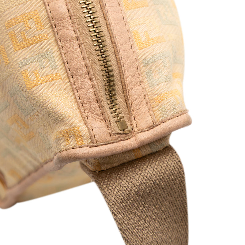 Zucchino Canvas F Charm Crossbody - Image 8