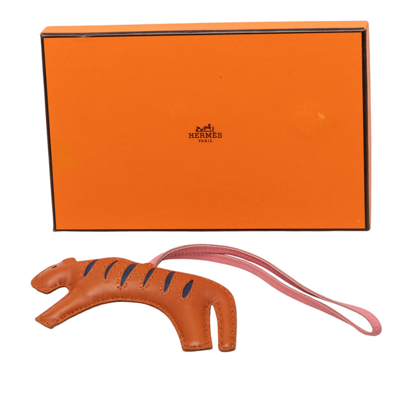 Milo Lambskin RooRoo Tiger Bag Charm MM - Image 4