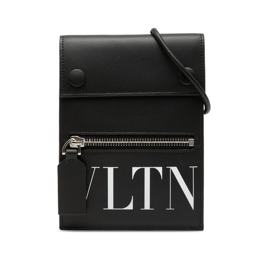 Leather VLTN Phone Case With Strap - Image 1