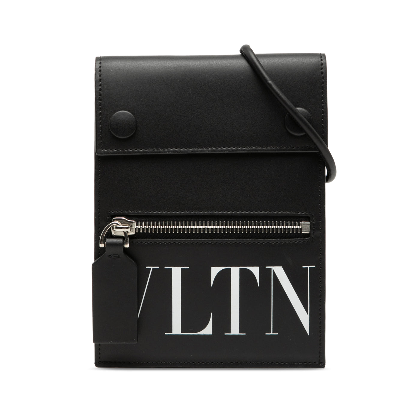 Leather VLTN Phone Case With Strap - Image 1