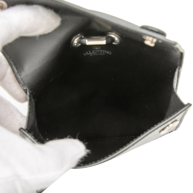 Leather VLTN Phone Case With Strap - Image 4