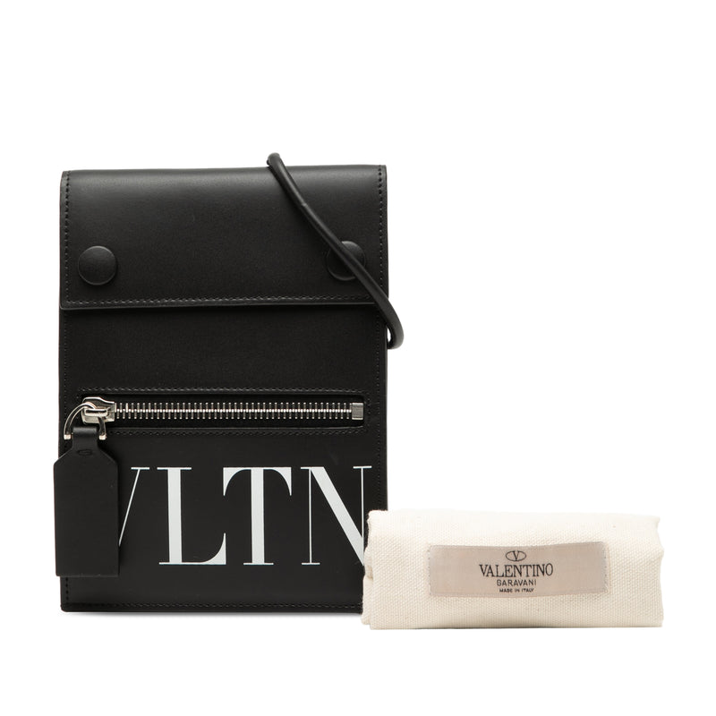 Leather VLTN Phone Case With Strap - Image 7