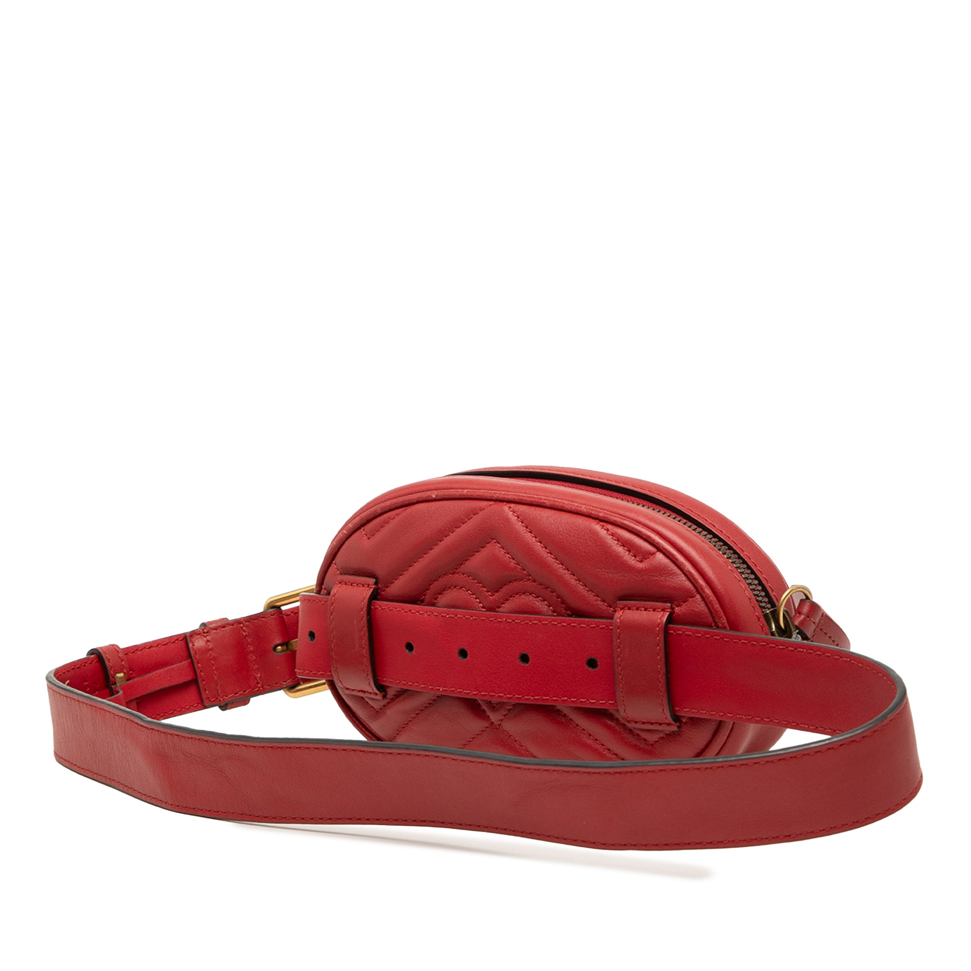 GG Marmont Matelasse Calfskin Belt Bag - Image 2