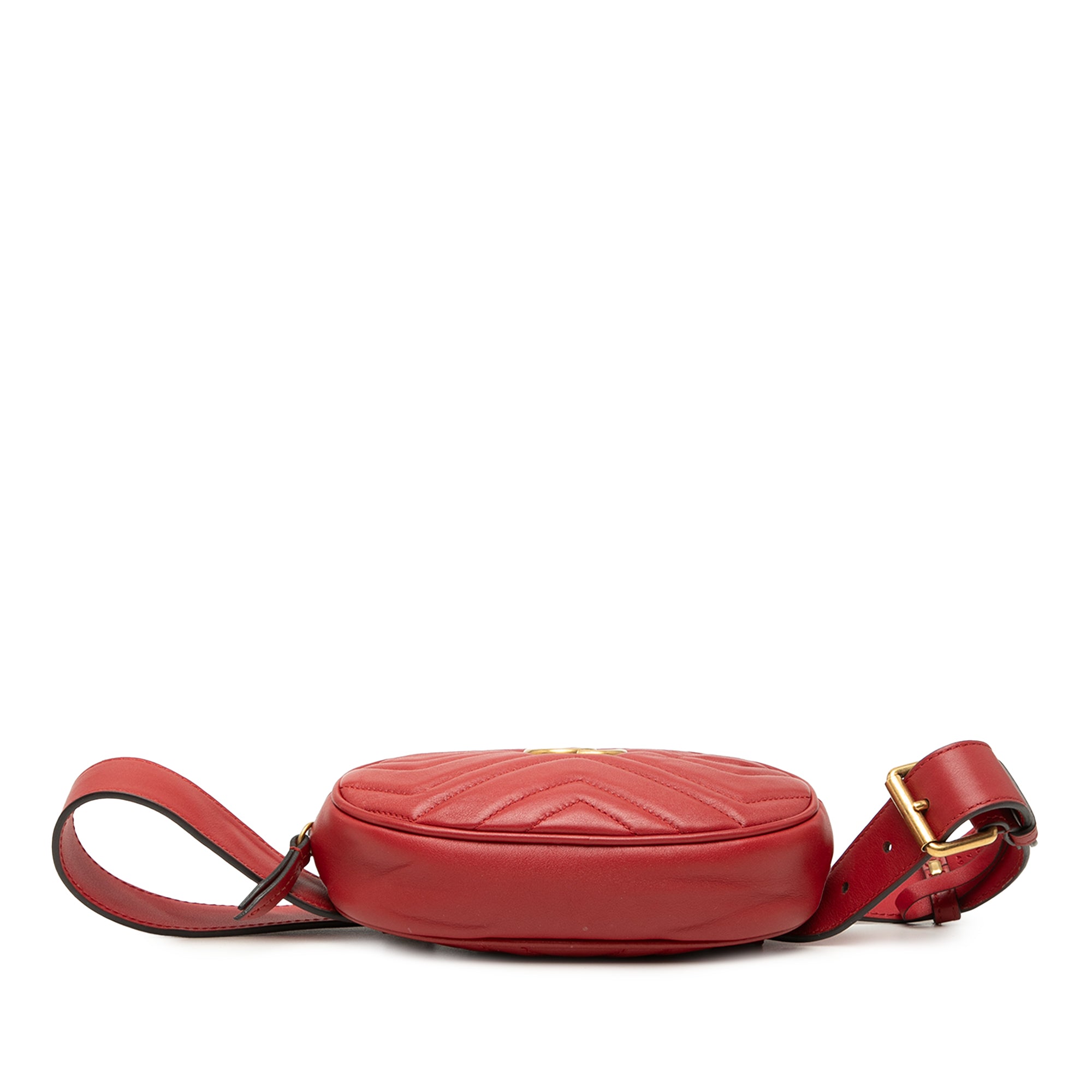 GG Marmont Matelasse Calfskin Belt Bag - Image 3