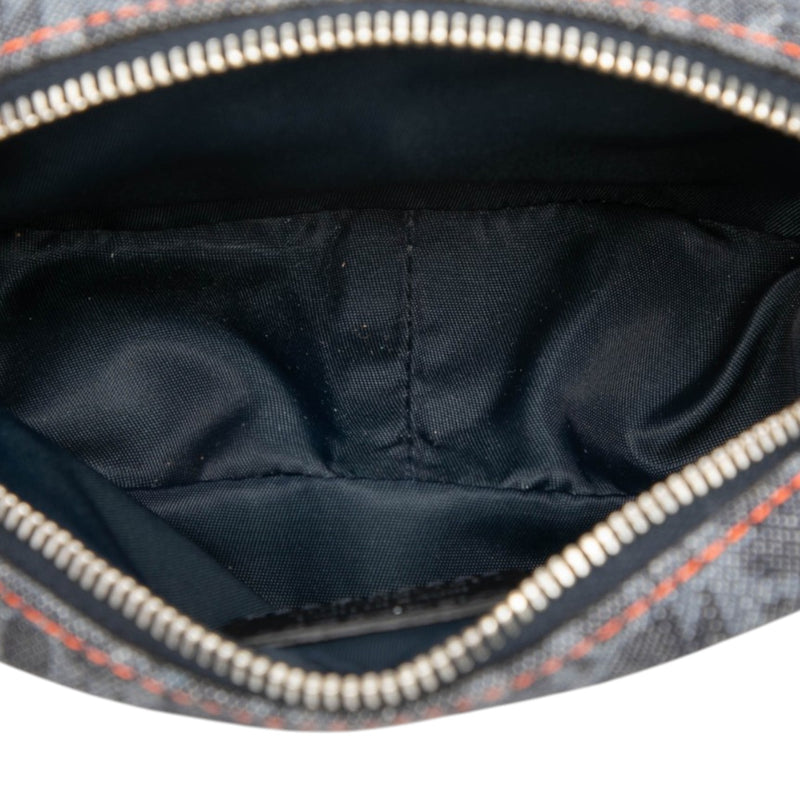 Oblique Denim Flight Coin Pouch - Image 4