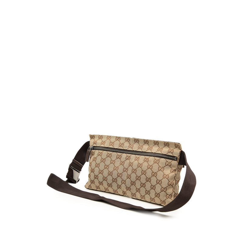 GG Canvas Double Pocket Belt Bag - Image 2