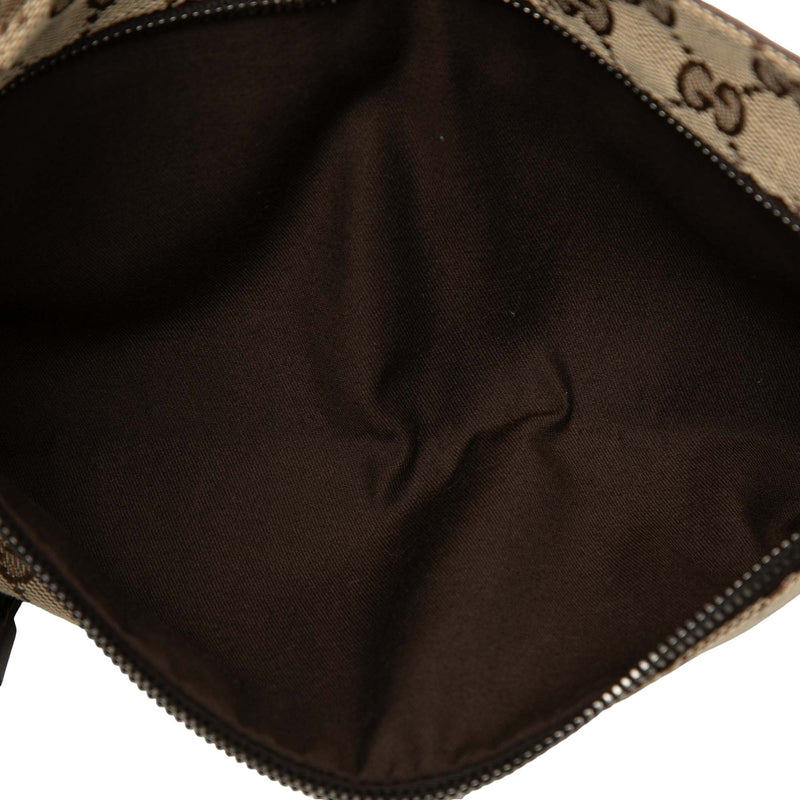 GG Canvas Double Pocket Belt Bag - Image 4