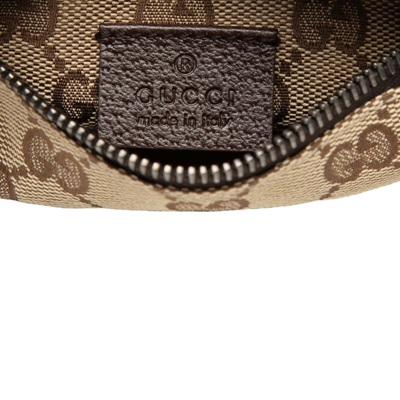 GG Canvas Double Pocket Belt Bag - Image 5