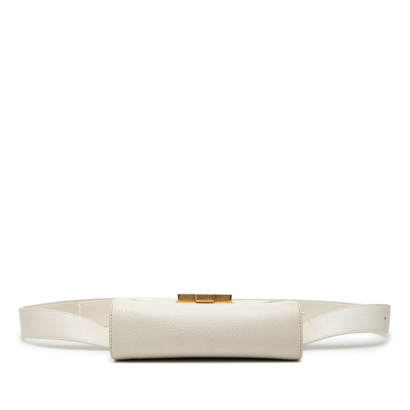 Leather Geometric Belt Bag - Image 3