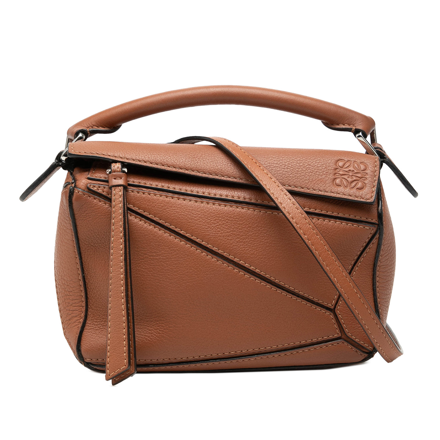 Mini Calfskin Puzzle Satchel - Image 1