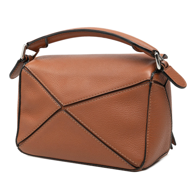 Mini Calfskin Puzzle Satchel - Image 2