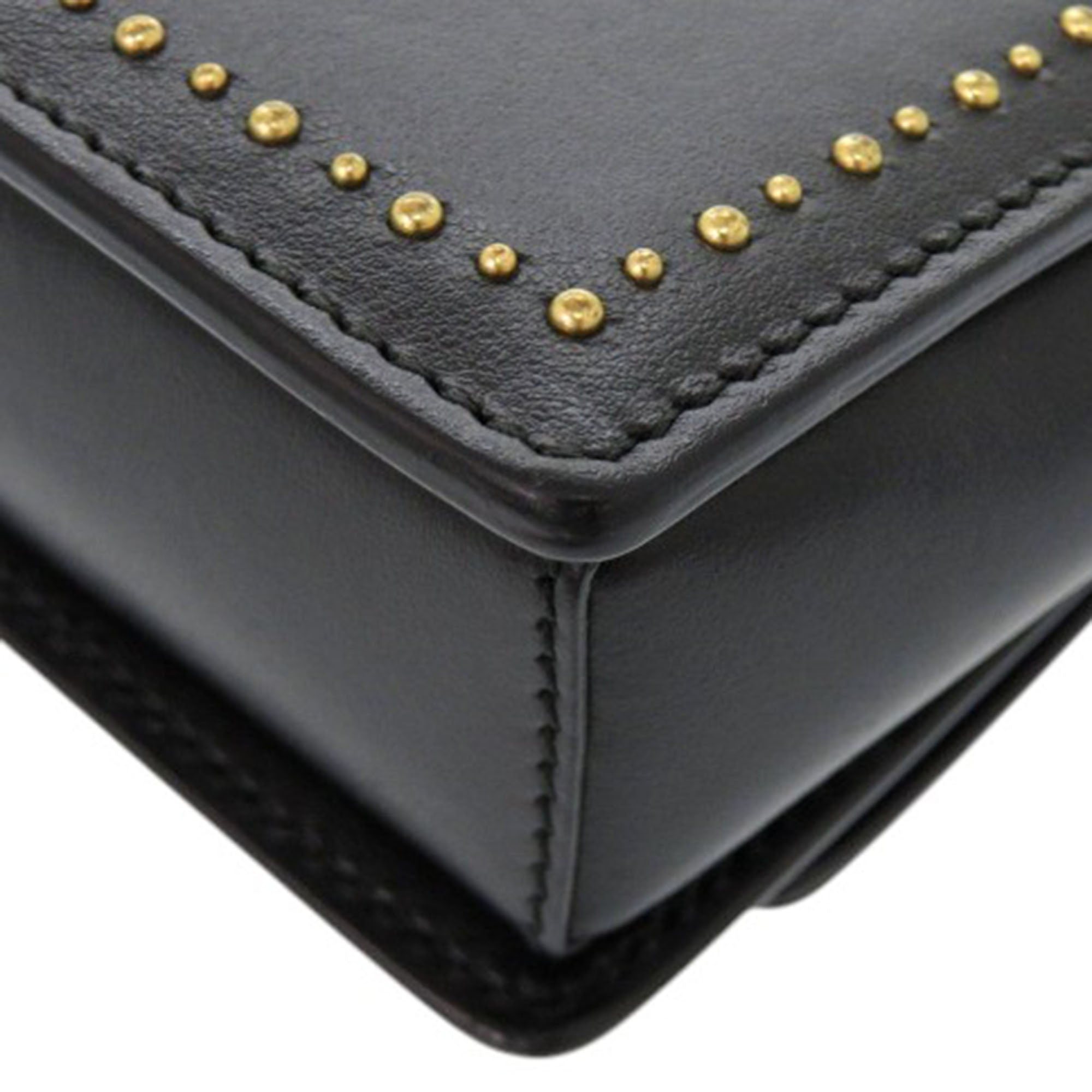 Studded Leather Ladybug Vara Bow Crossbody - Image 10