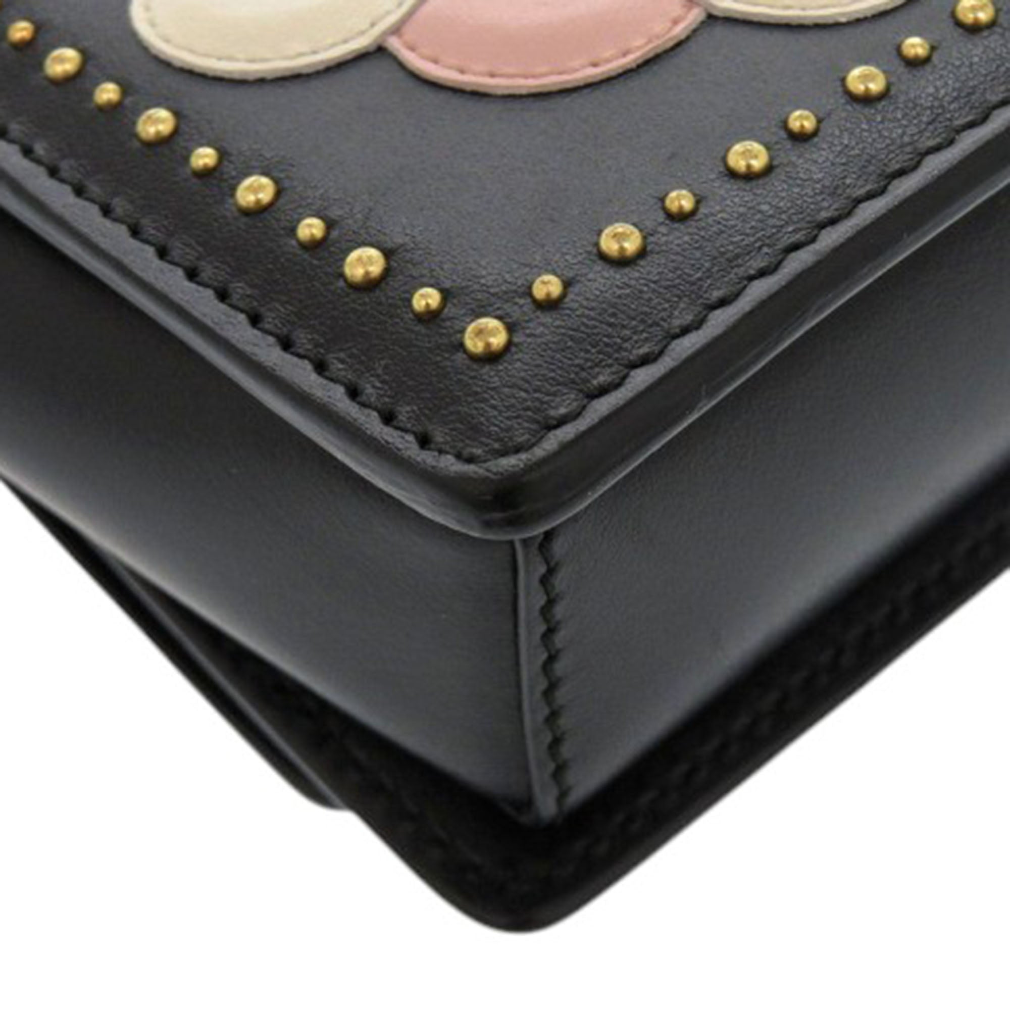Studded Leather Ladybug Vara Bow Crossbody - Image 11