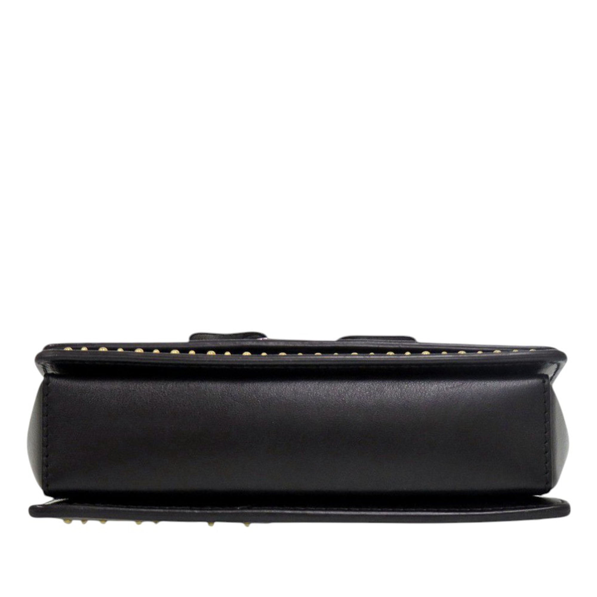 Studded Leather Ladybug Vara Bow Crossbody - Image 3