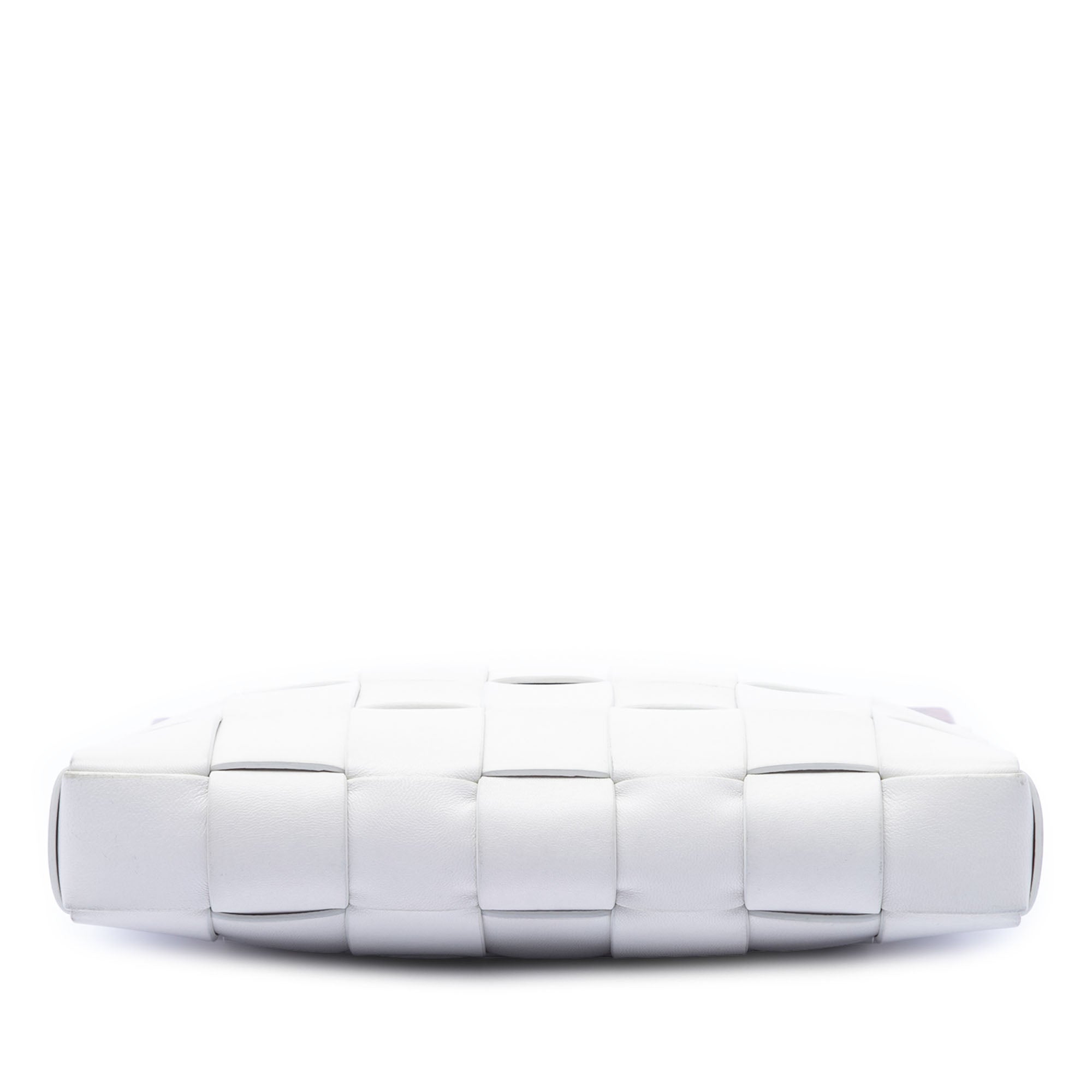 Lambskin Maxi Intrecciato The Snap Clutch - Image 3
