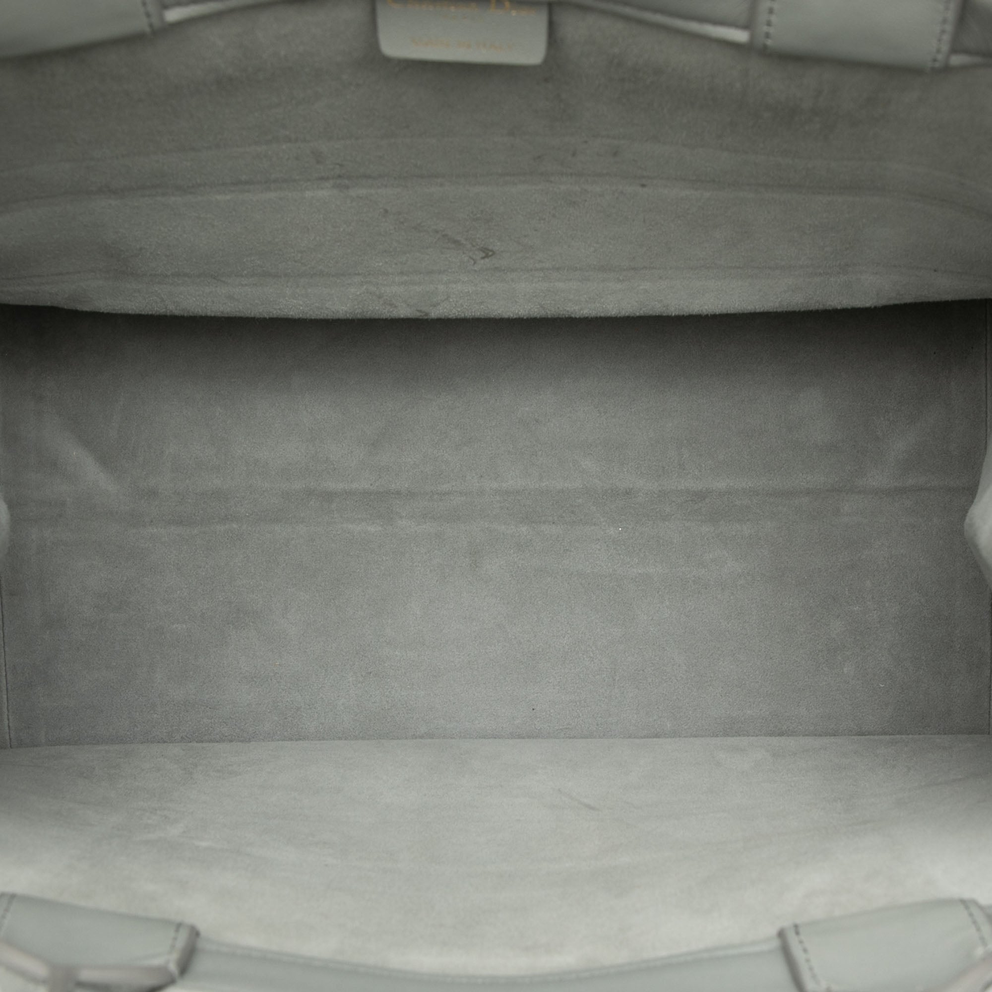 Medium Embossed Leather Book Tote - Image 4
