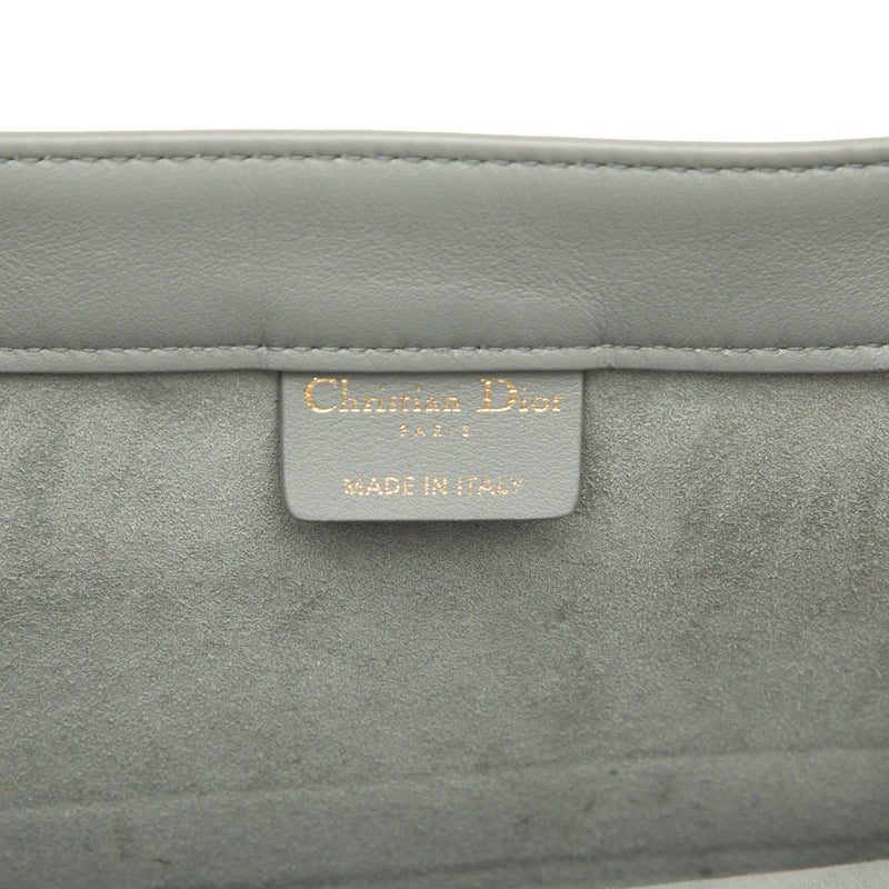 Medium Embossed Leather Book Tote - Image 5