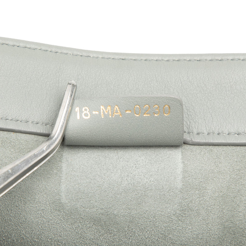 Medium Embossed Leather Book Tote - Image 6