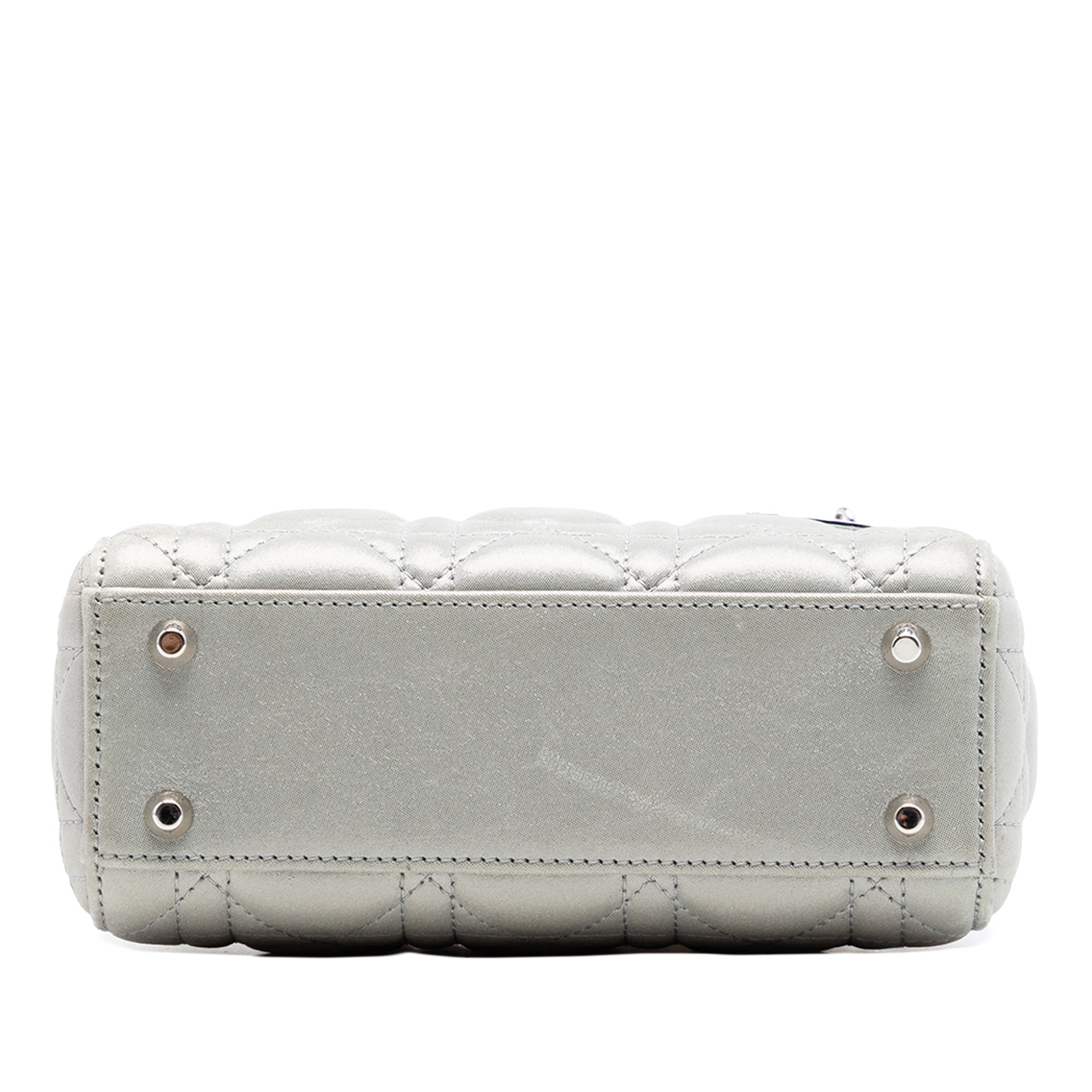 Mini Iridescent Lambskin Cannage Lady Dior - Image 3