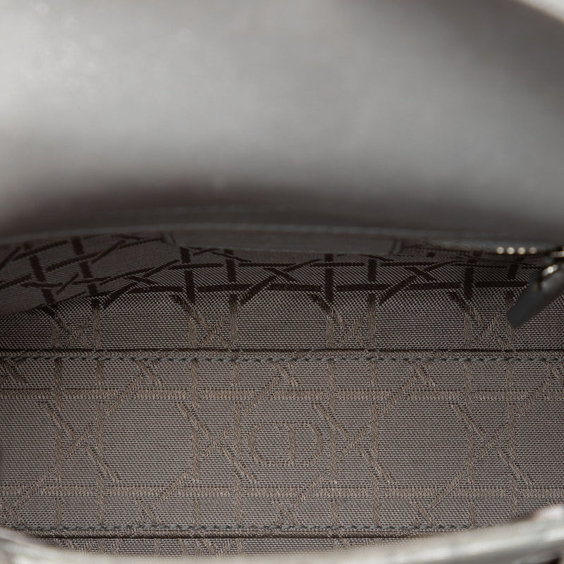 Mini Iridescent Lambskin Cannage Lady Dior - Image 4