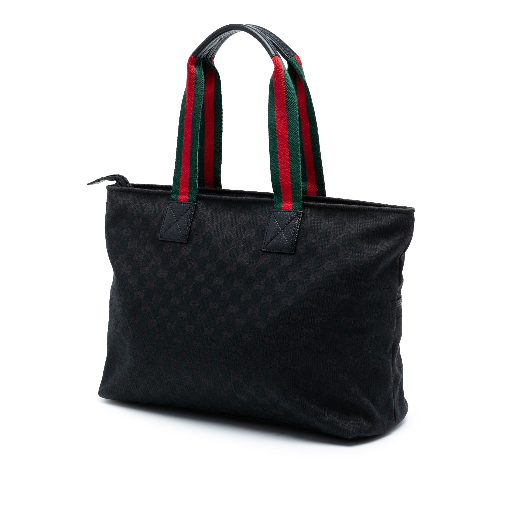 GG Canvas Web Tote - Image 2