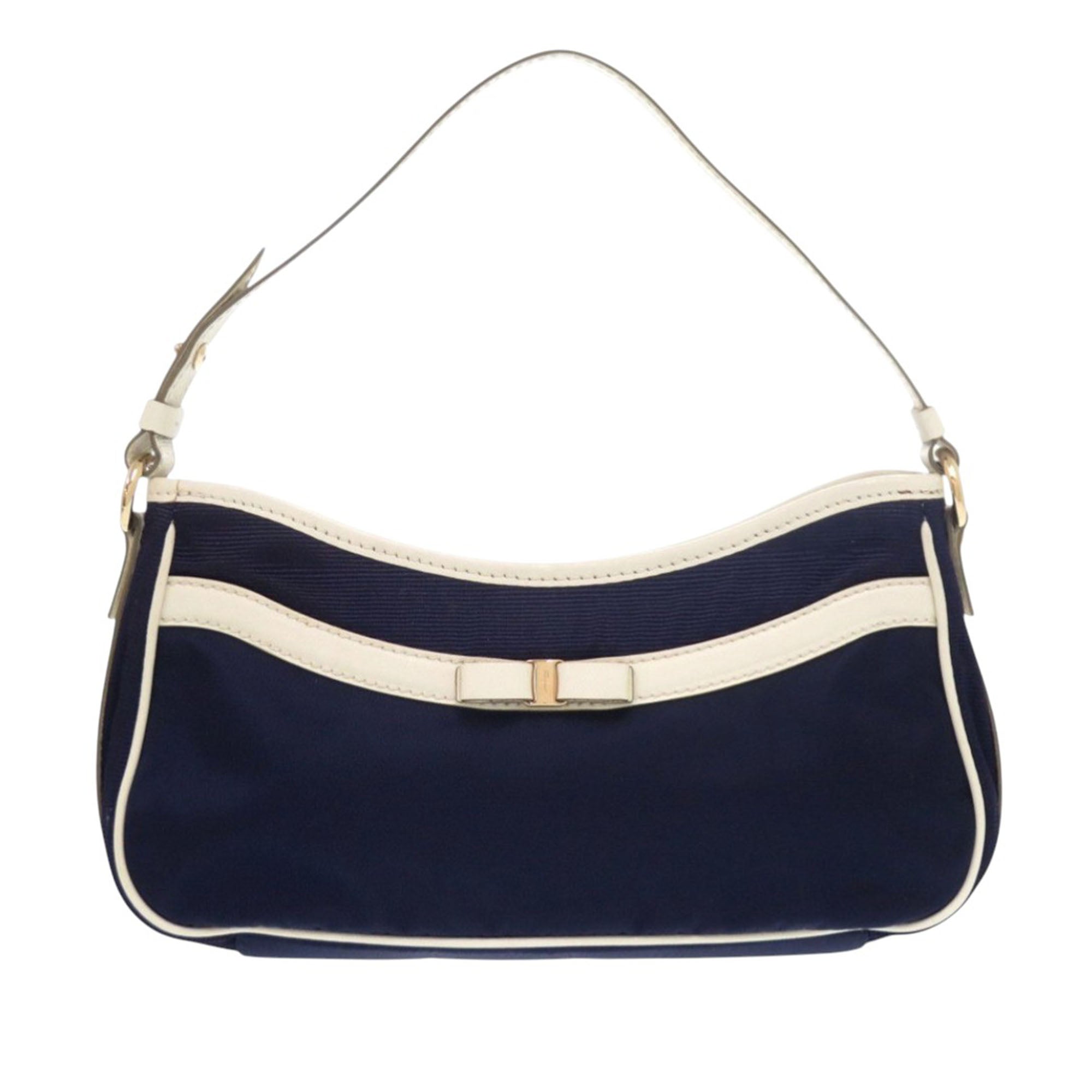 Nylon Vara Bow Handbag - Image 1