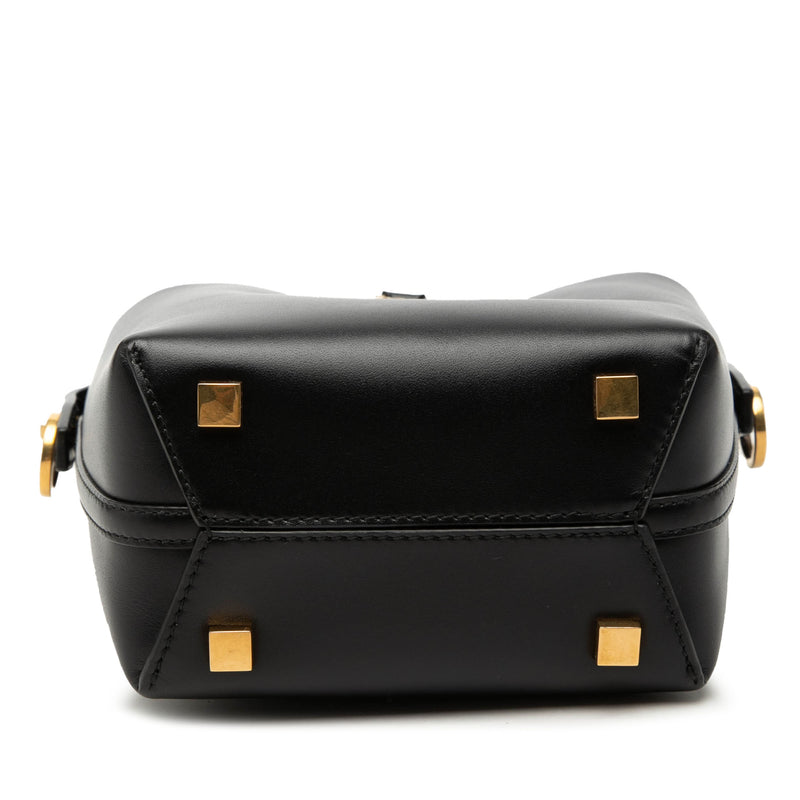 Mini Shiny Calfskin Le 37 Bucket Bag - Image 3