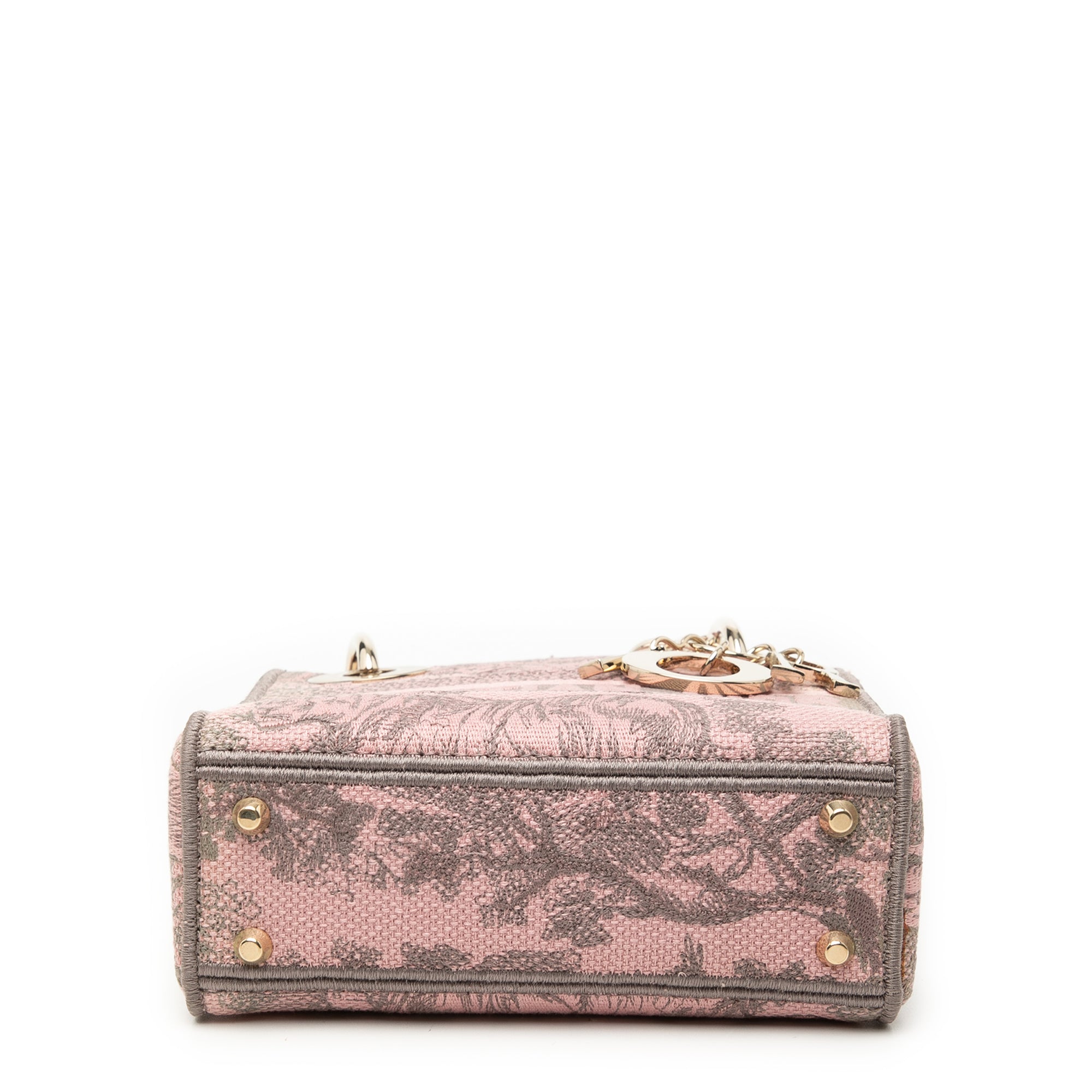Mini Embroidered Canvas Toile De Jouy Lady D Lite - Image 3